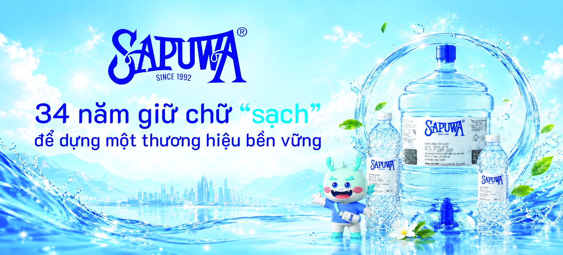 SAPUWA - 34 năm giữ chữ “sạch” để dựng một thương hiệu bền vững