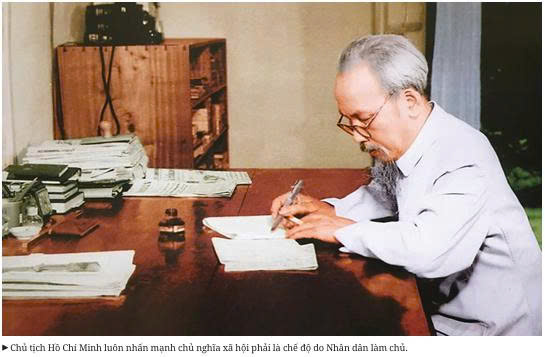 VẬN DỤNG VÀ PHÁT TRIỂN SÁNG TẠO TƯ TƯỞNG HỒ CHÍ MINH VỀ CHỦ NGHĨA XÃ HỘI